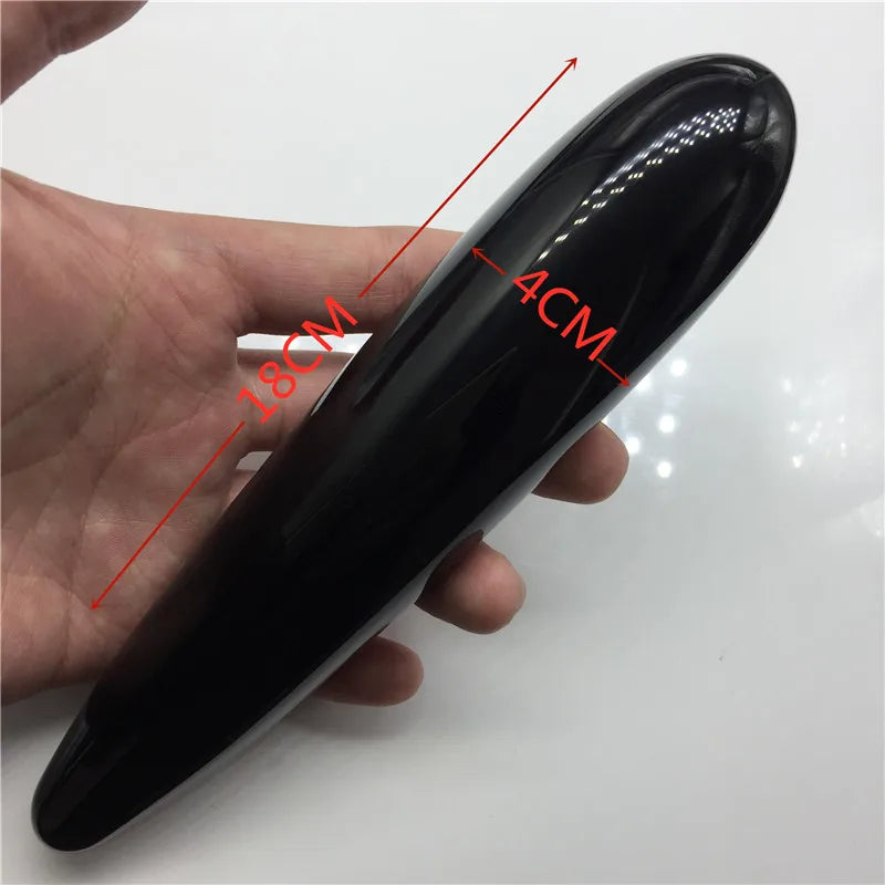 18cm Natural Quartz Crystal Massage Wand Rose Quartz Massage Wand Large Healing Crystal Stone Yoni Massage Stick As Women Gift
