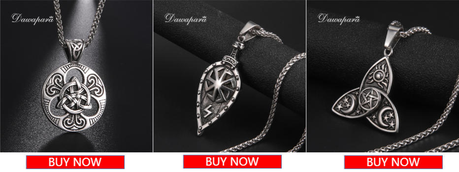 Dawapara Skeleton Tarot Necklace Amulet Marigold Tarot Card Major Arcana Necklaces Halloween Gift Stainless Steel Jewelry