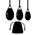 3PC Jade Stone Yoni Egg Set Natural Rose Quartz Vaginal Massage Eggs Ball Repair Vaginal Tightening Kegel Muscle Exercise Care