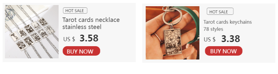 Dawapara Skeleton Tarot Necklace Amulet Marigold Tarot Card Major Arcana Necklaces Halloween Gift Stainless Steel Jewelry