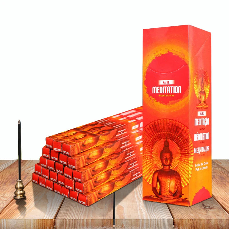 Y Tibetan White Sage Incense Sticks Home Fragrance Joss Sticks 10/25 Small Tubes Lots Bulk Indian Incense Coconut Aromatherap