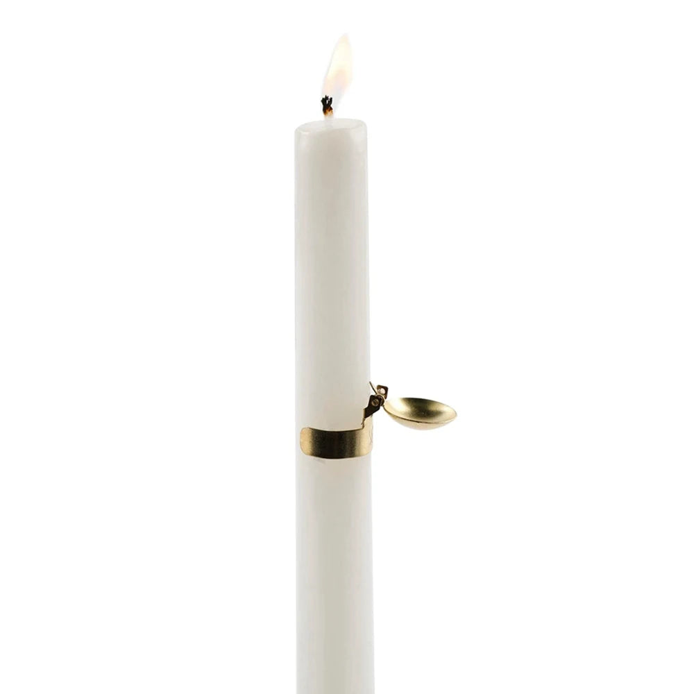 Automatic Extinguisher Candle Wick Trimmer Taper Candle Snuffer Tools Care Kit Silver and Gold Color