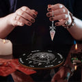 2pcs Spiritual Pendulum Divination Set Spiritual Pendulum+Divination Disk Spiritual Healing/Decision Divination Tool