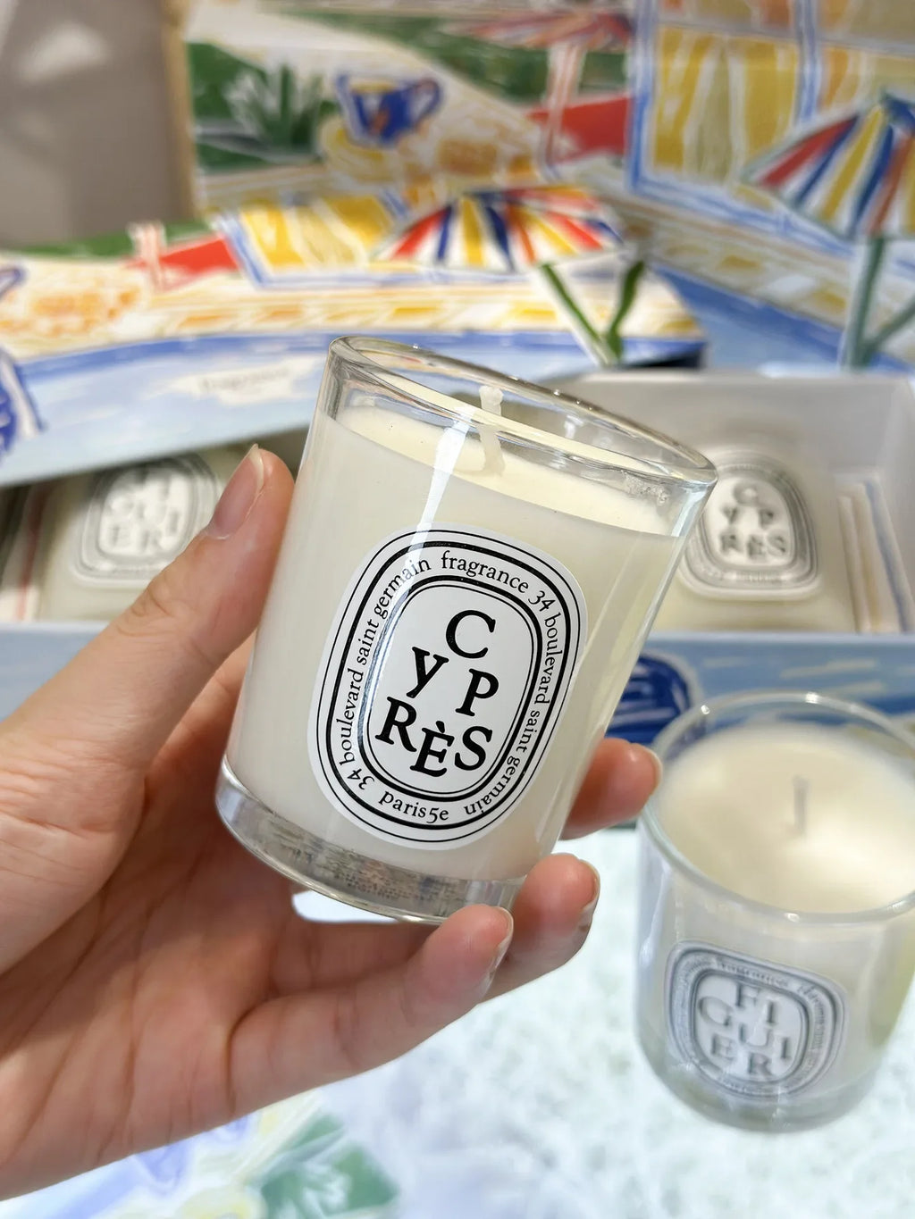 Aromatherapy Candle Natural Plant Scented Candles French Fragrance Fresh And Elegant Lasting Air Companion Aroma Gift