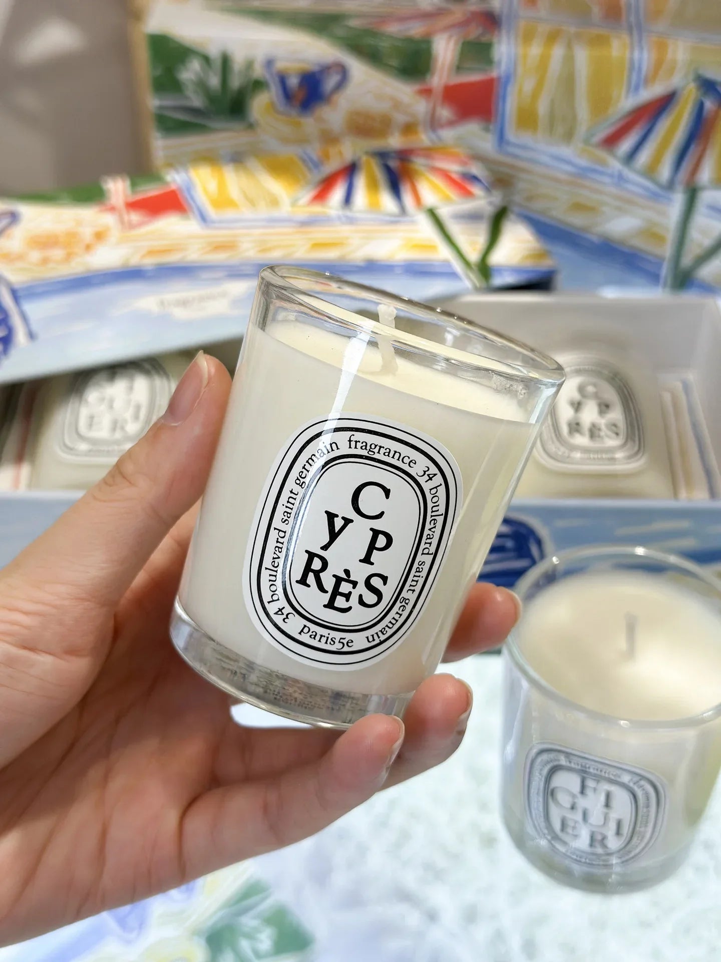 Aromatherapy Candle Natural Plant Scented Candles French Fragrance Fresh And Elegant Lasting Air Companion Aroma Gift