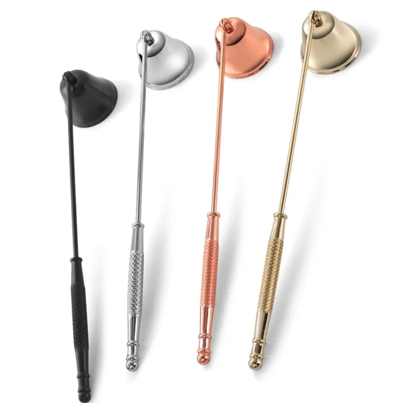 Elegant Candle Snuffer Candle Extinguisher Long Handle Candle Accessory Metal Wick Flame Snuffer Wick Snuffer Home Decor Gift