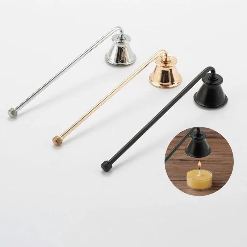 Long Handle Bell Extinguisher Accessory Wicks Out Steel Extinguish Putting Accessories Candle Damper Candle Stainless Tool