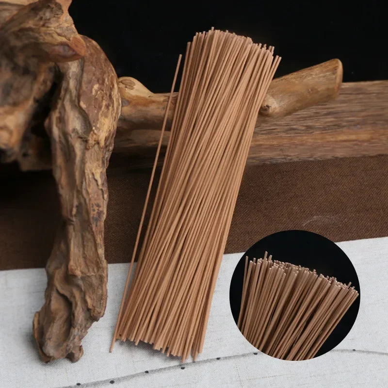 400pcs Natural Sandalwood Sticks Home Incense Sticks Blessing Ceremony Pray Buddha Incense Wormwood Sandalwood Agarwood