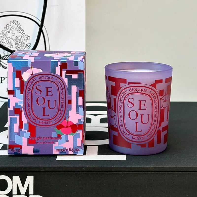 Diptyques Candles Romantic Limited City Scented Fragrance Candle Light Gift High Quality Aromatherapy Perfume Aroma Home Decor ﻿