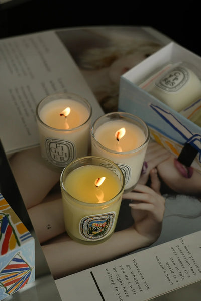 Aromatherapy Candle Natural Plant Scented Candles French Fragrance Fresh And Elegant Lasting Air Companion Aroma Gift