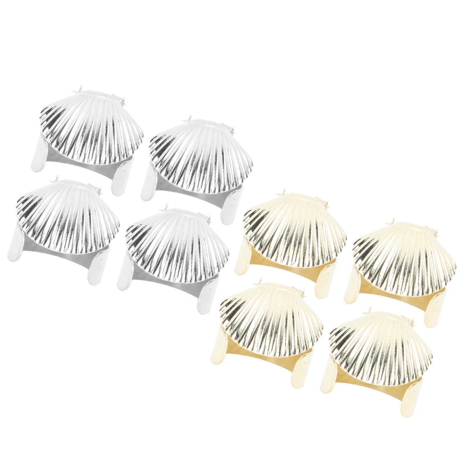 4Pcs Candle Snuffer Candle Extinguisher Metal Shell Pattern Automatic Candle Stopper for Candle Extinguishing