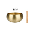Tibetan Sound Therapy Singing Bowl Handmade Brass Sing Bowl Yoga Meditation Buddha Sound Bell Healing Stress Relief Instrument