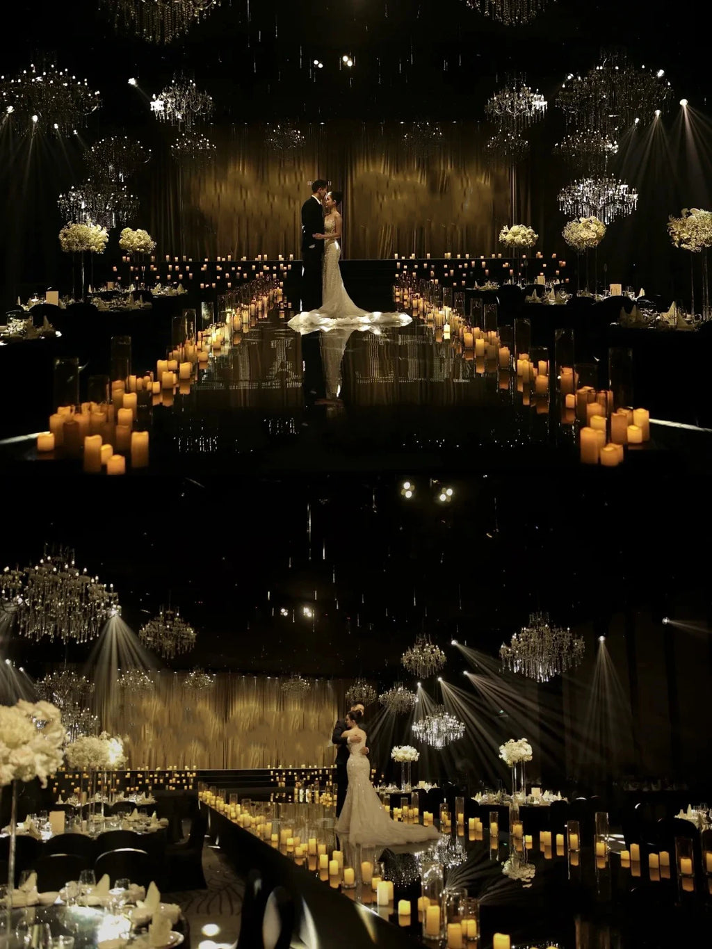 180-9Pcs Artificial Candles LED Flameless Candles for Wedding Led Candle Pillar Candles Flickering Candle for Decorative Concert