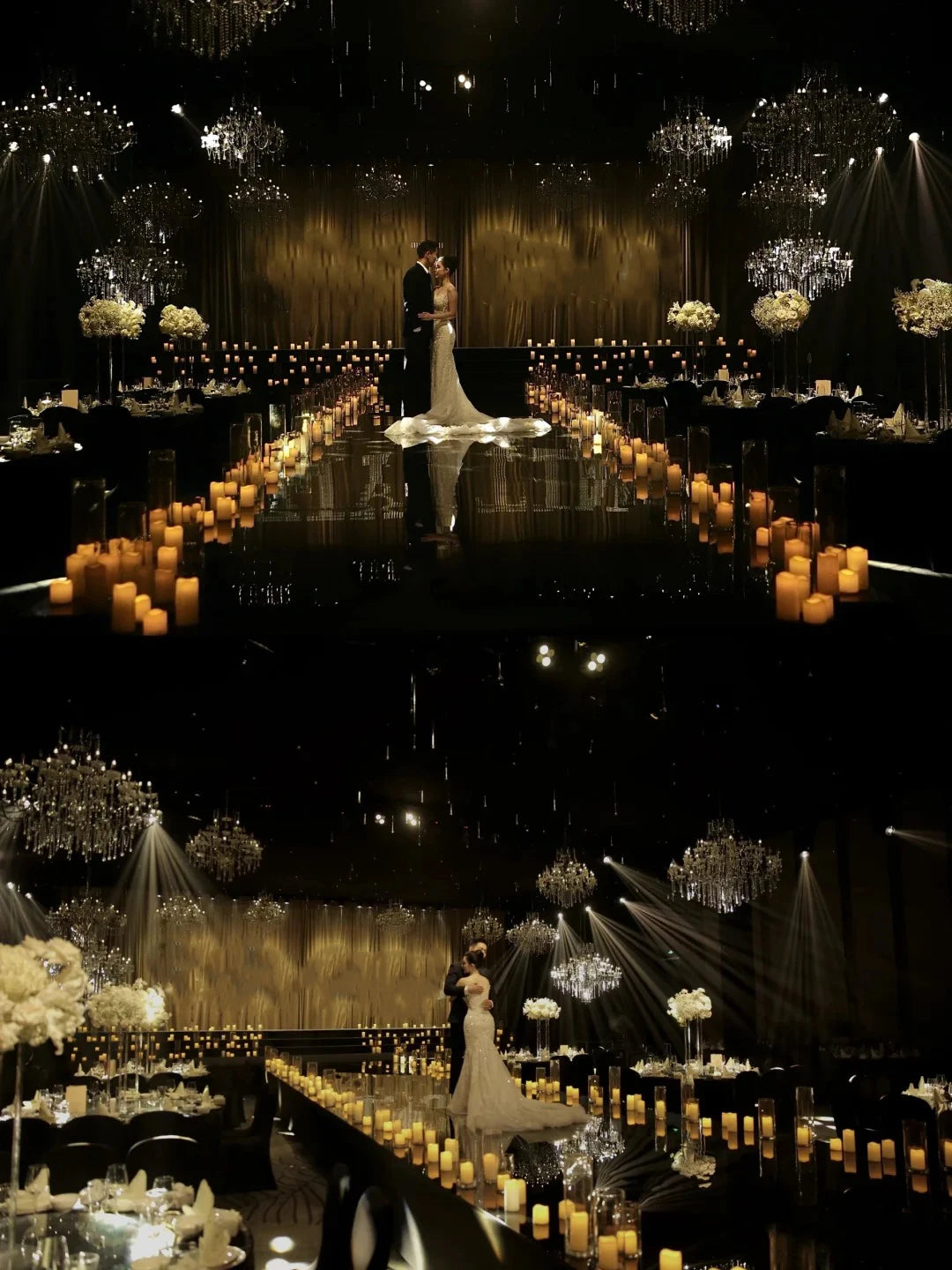 180-9Pcs Artificial Candles LED Flameless Candles for Wedding Led Candle Pillar Candles Flickering Candle for Decorative Concert