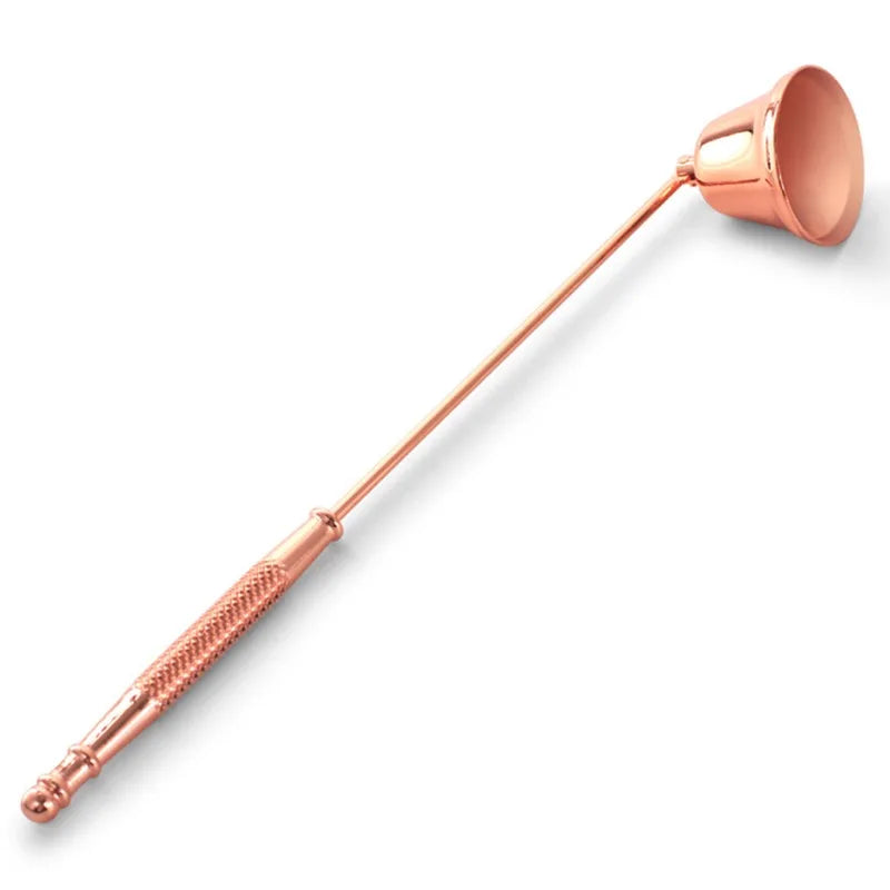 Elegant Candle Snuffer Candle Extinguisher Long Handle Candle Accessory Metal Wick Flame Snuffer Wick Snuffer Home Decor Gift