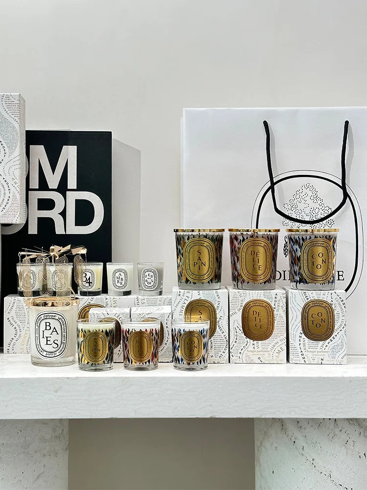 Diptyques Candles Romantic Limited City Scented Fragrance Candle Light Gift High Quality Aromatherapy Perfume Aroma Home Decor ﻿