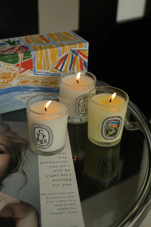 Aromatherapy Candle Natural Plant Scented Candles French Fragrance Fresh And Elegant Lasting Air Companion Aroma Gift