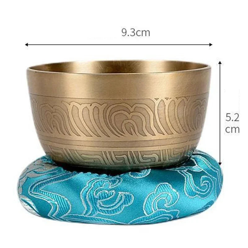 Nepal Singing Bowl Handmade Tibetan Bowls 7 Chakras Original Sound Healing Meditation Massage Yoga Accessories Set Decorative