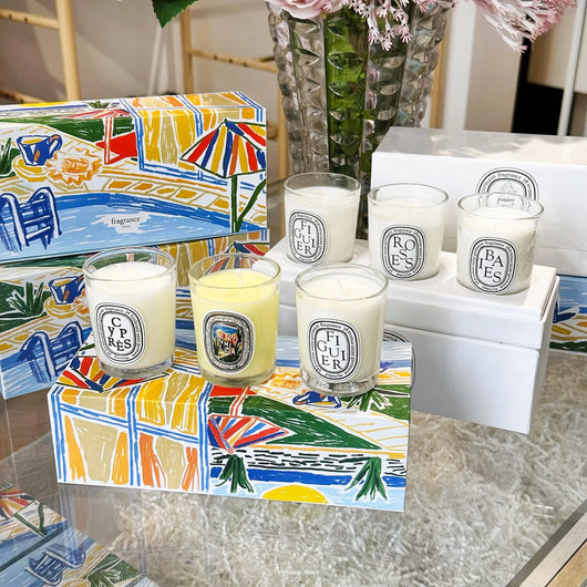 Aromatherapy Candle Natural Plant Scented Candles French Fragrance Fresh And Elegant Lasting Air Companion Aroma Gift