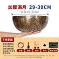 Thick Wall Full Moon Bowl Handmade Nepal Singing Bowl Yoga Meditation Professional Brass Tibetan Bowls Percussion Instruments