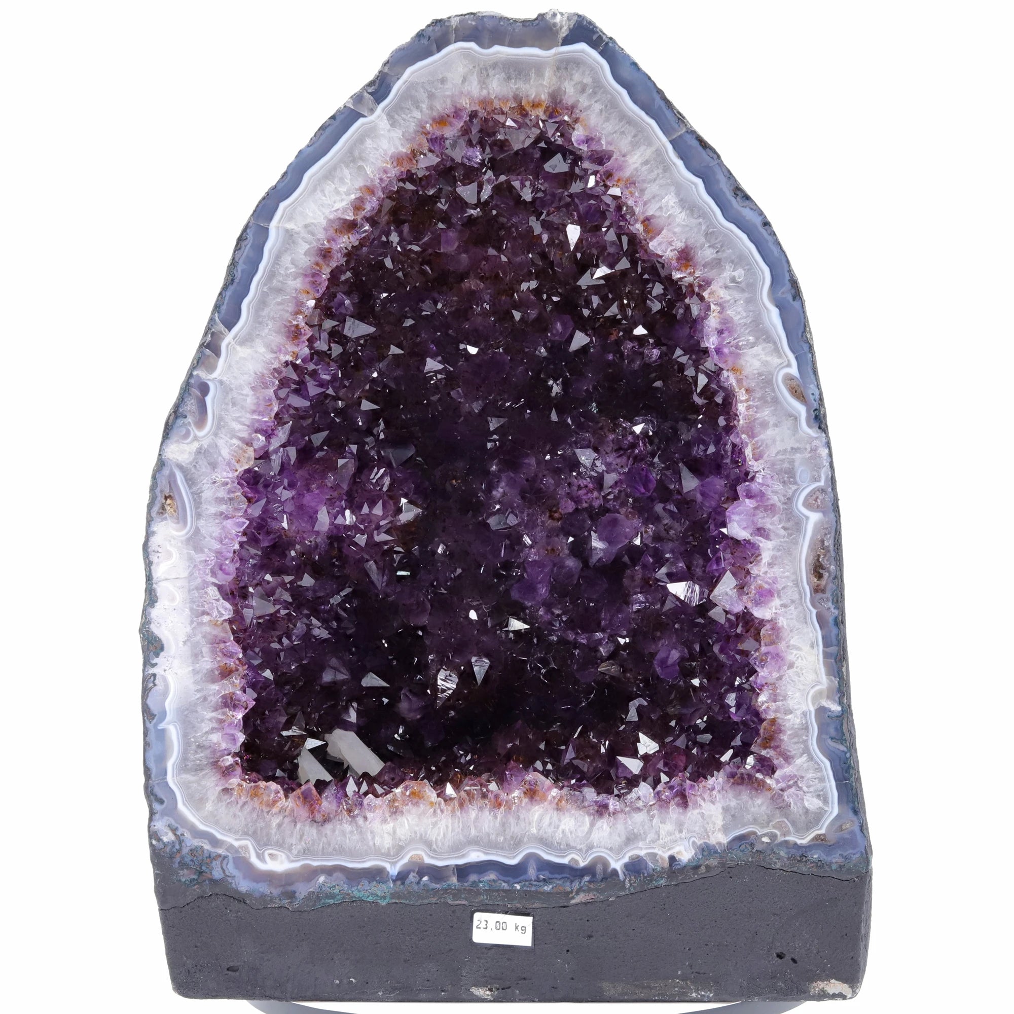 Natural Native Amethyst Cave Quartz Crystal Specimen Reiki Healing Fortune Home Office Decoration ZJD2025YILUN06