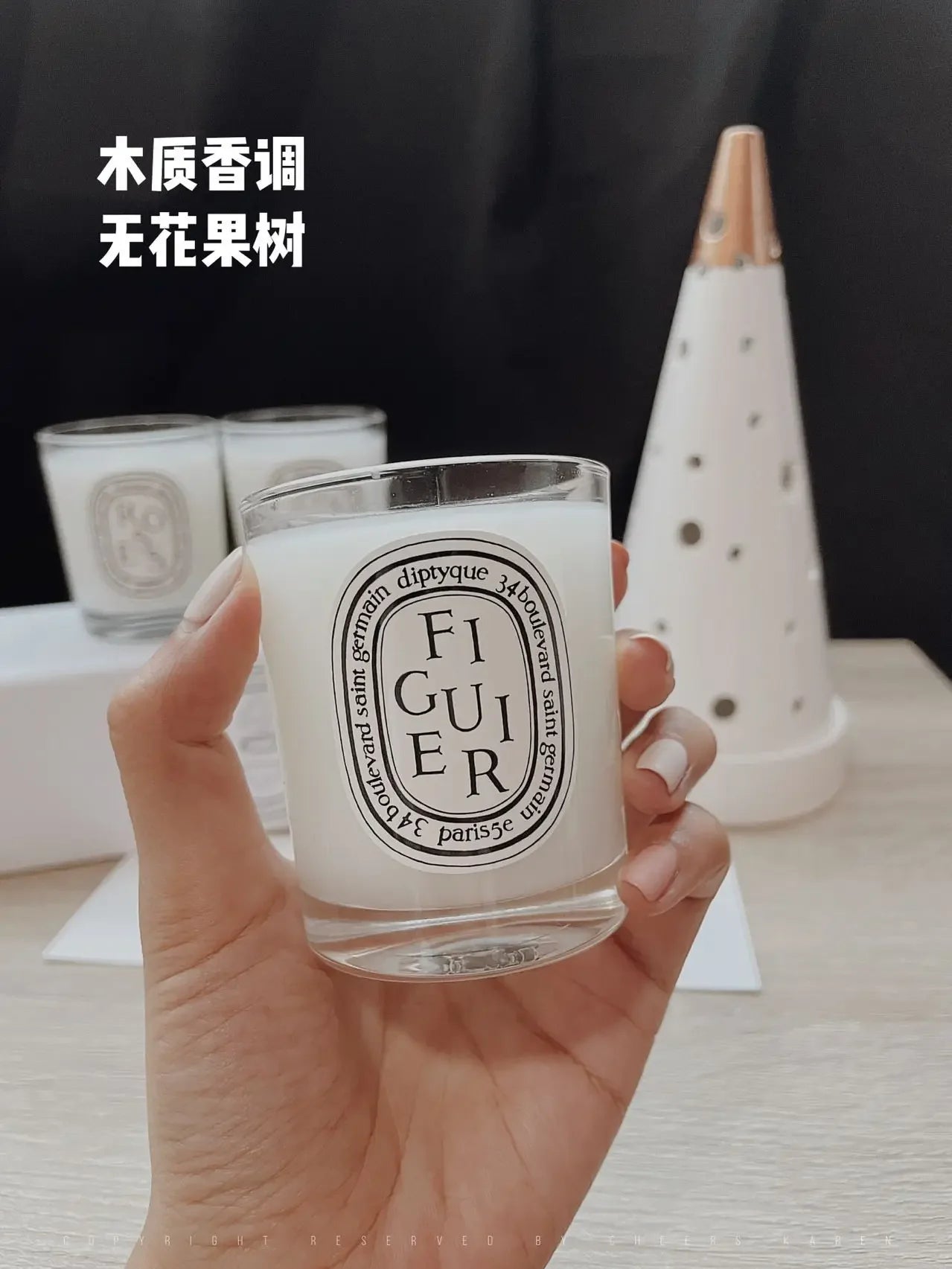 Best Surprise 2026 New Fragrance Candle 3-Piece Set Net Weight 70g * 3 Berry+Rose Fig Gift Box Warm Light