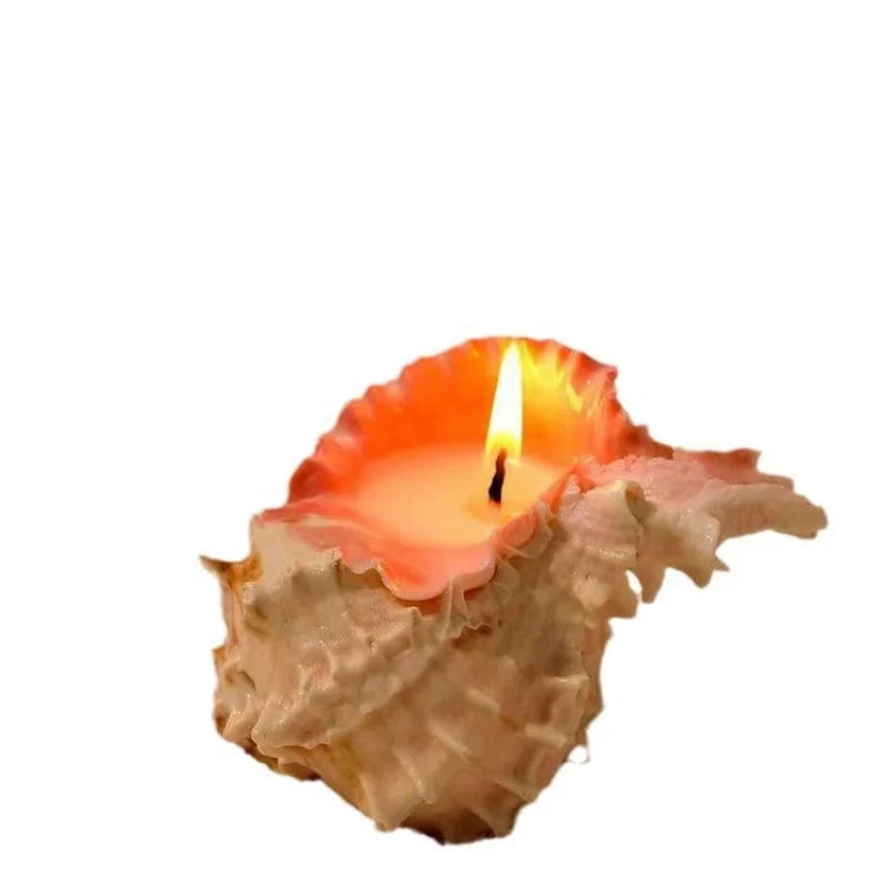 Handmade Conch Scented Candle - Home Decoration Ornaments For Bedroom, Living Room Tabletop Holiday Gifts