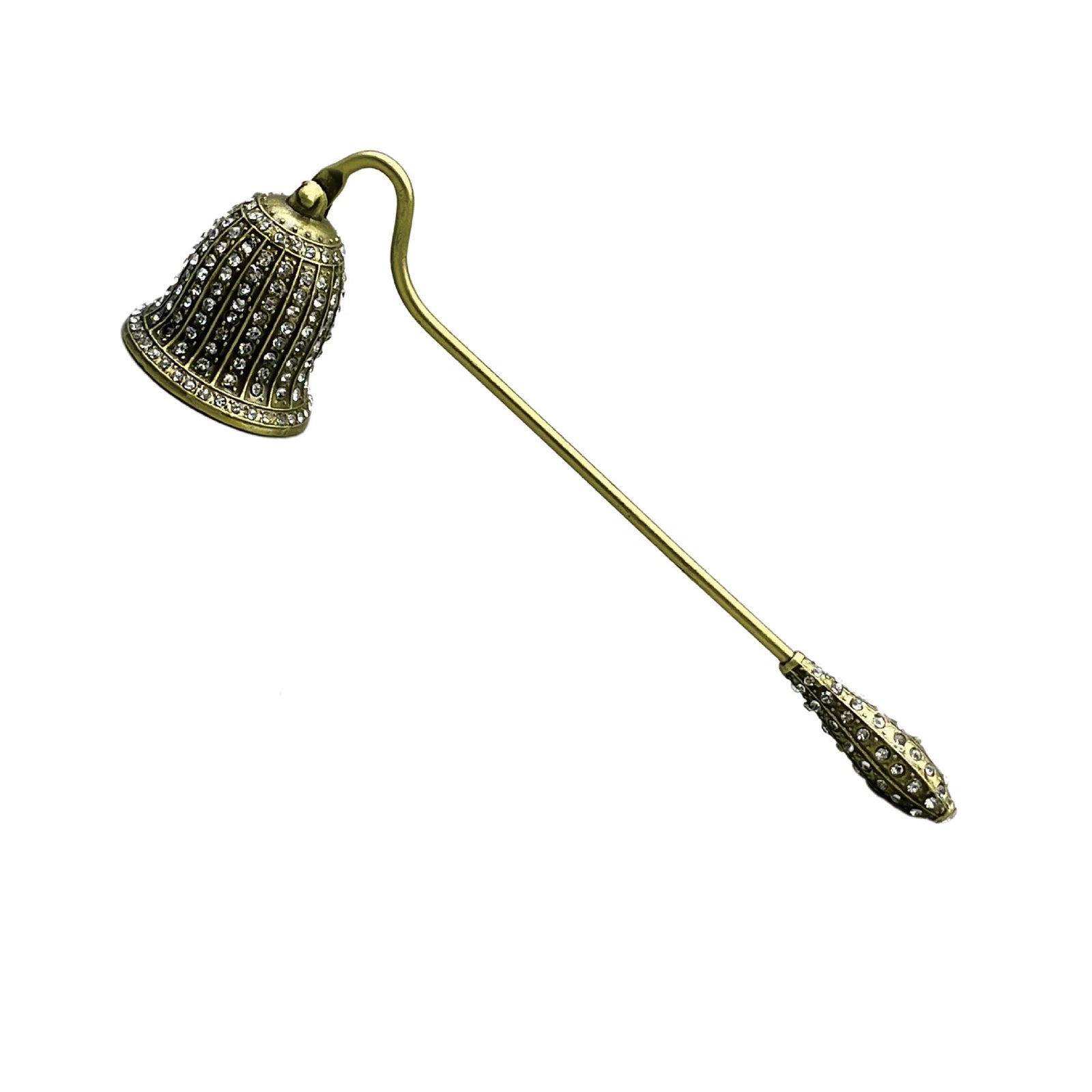 Vintage Flower Candle Snuffer Decorative Candle Extinguisher Flame Safely Long Handle Putting Out Fire Candle Extinguishing Tool