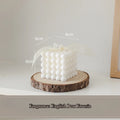 3D Bubble Cube Scented Candle Home Decoration Handmade Candles Wedding Birthday Candles Room Decor Props for Photos  Ins Style
