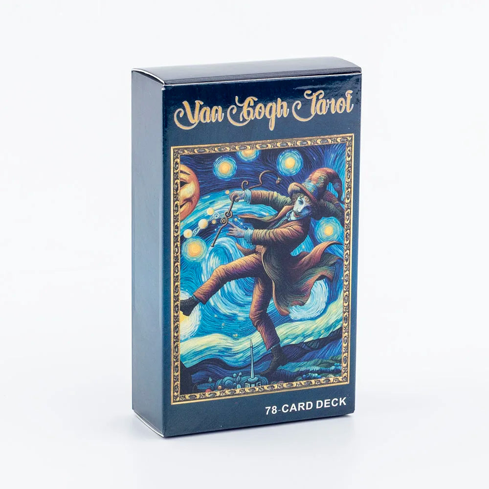 Van Gogh Tarot 78 Card Deck Board Games Illustration Divination Wisdom Oracle Cards Party Desktop Toy Entertainment Leisure