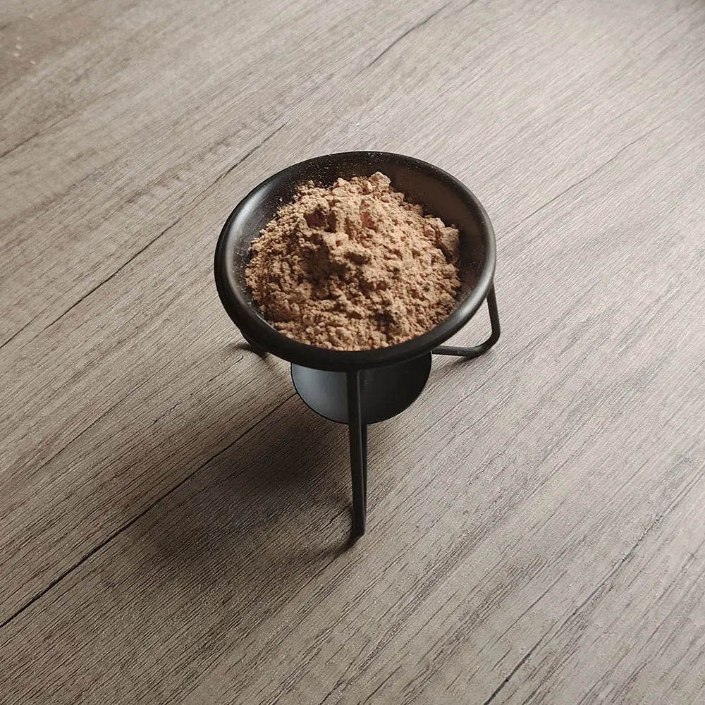 Resin Frankincense Essential Oil Diffuser Set Metal Candle Incense Burner for Meditation Yoga Home Church Ceremony Citrus Scent