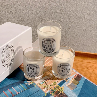 Aromatherapy Candle Natural Plant Scented Candles French Fragrance Fresh And Elegant Lasting Air Companion Aroma Gift