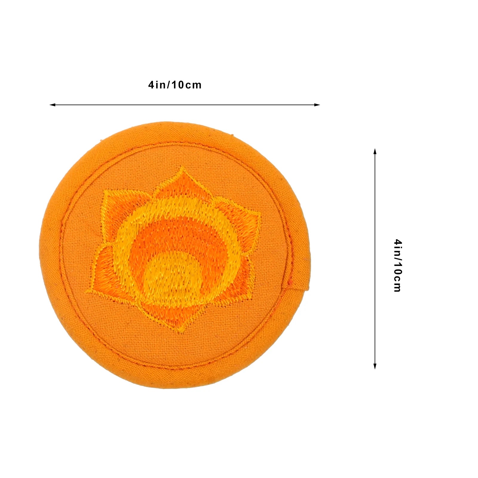 7pcs Embroidered Buddhist Sound Bowl Cushion Pad Tibetan Singing Bowl Holder Pad Singing Bowl Holder Cushion Buddhist Supply