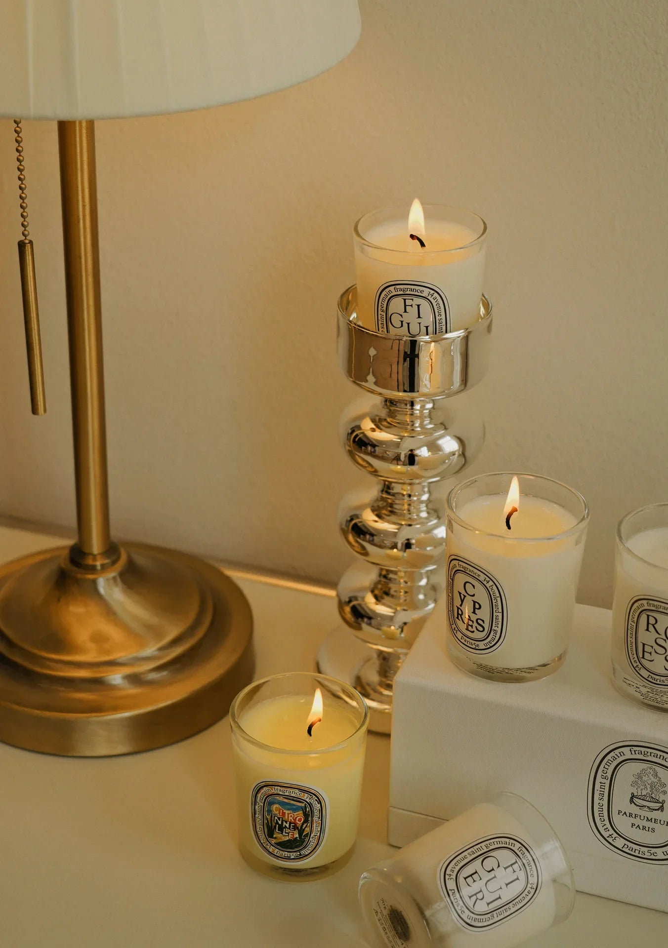 Aromatherapy Candle Natural Plant Scented Candles French Fragrance Fresh And Elegant Lasting Air Companion Aroma Gift