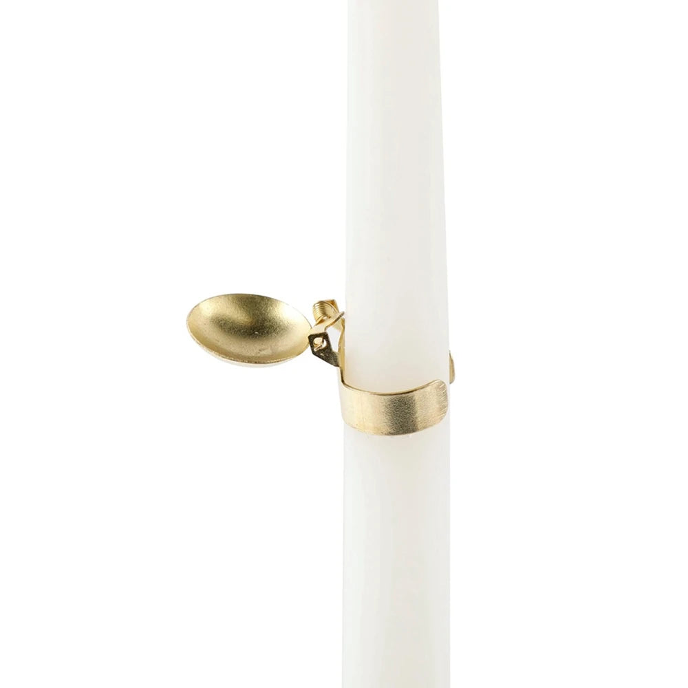 Automatic Extinguisher Candle Wick Trimmer Taper Candle Snuffer Tools Care Kit Silver and Gold Color