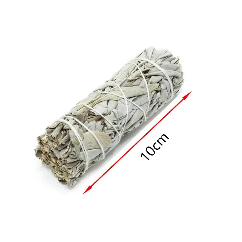 Natural White Sage Bundle Smudge Sticks Home Purification Pure Leaf Purification Meditation Portable Energy Cleansing Bundles