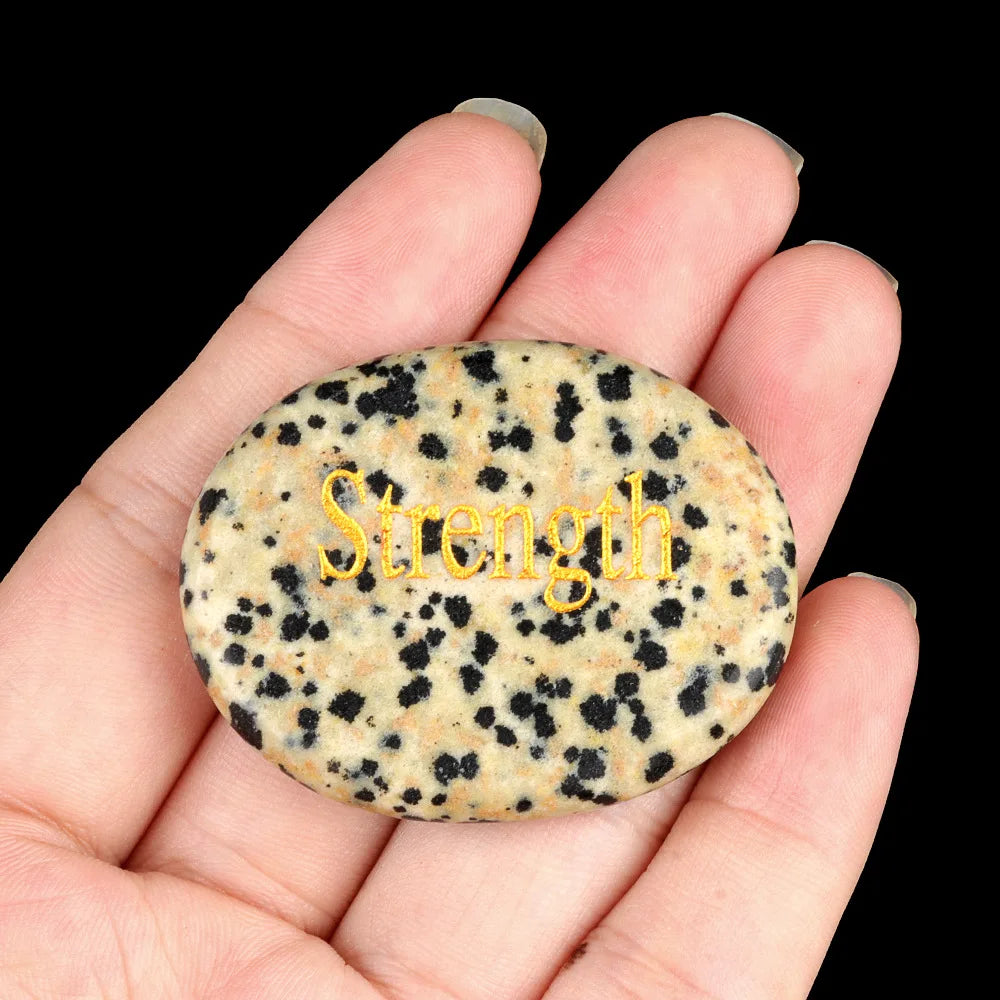 Natural Crystal Stone Ornaments Ellipse Inspirational Room Decor Healing Crystals Energy Feng Shui Jewelry Decoration 40-45mm