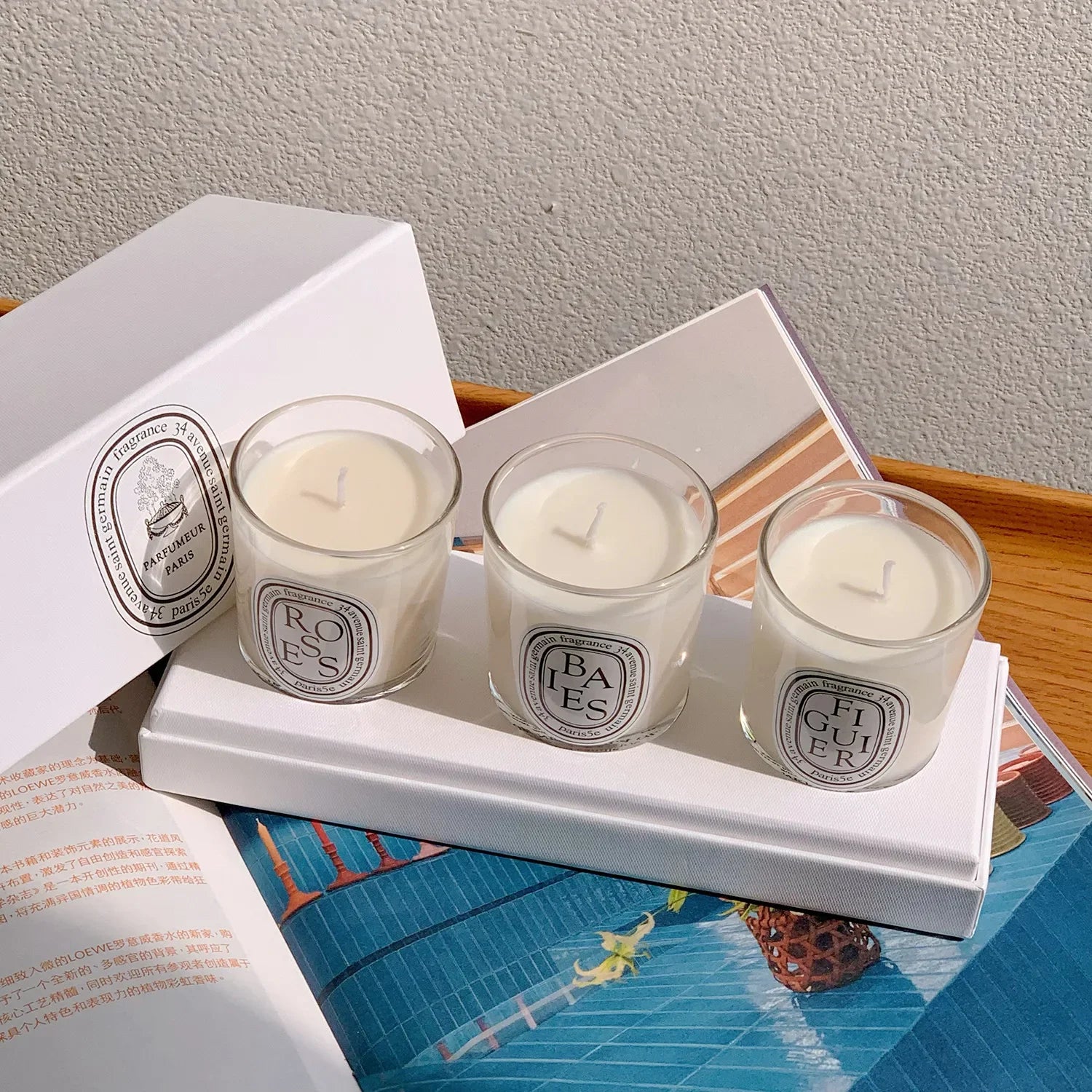 Aromatherapy Candle Natural Plant Scented Candles French Fragrance Fresh And Elegant Lasting Air Companion Aroma Gift