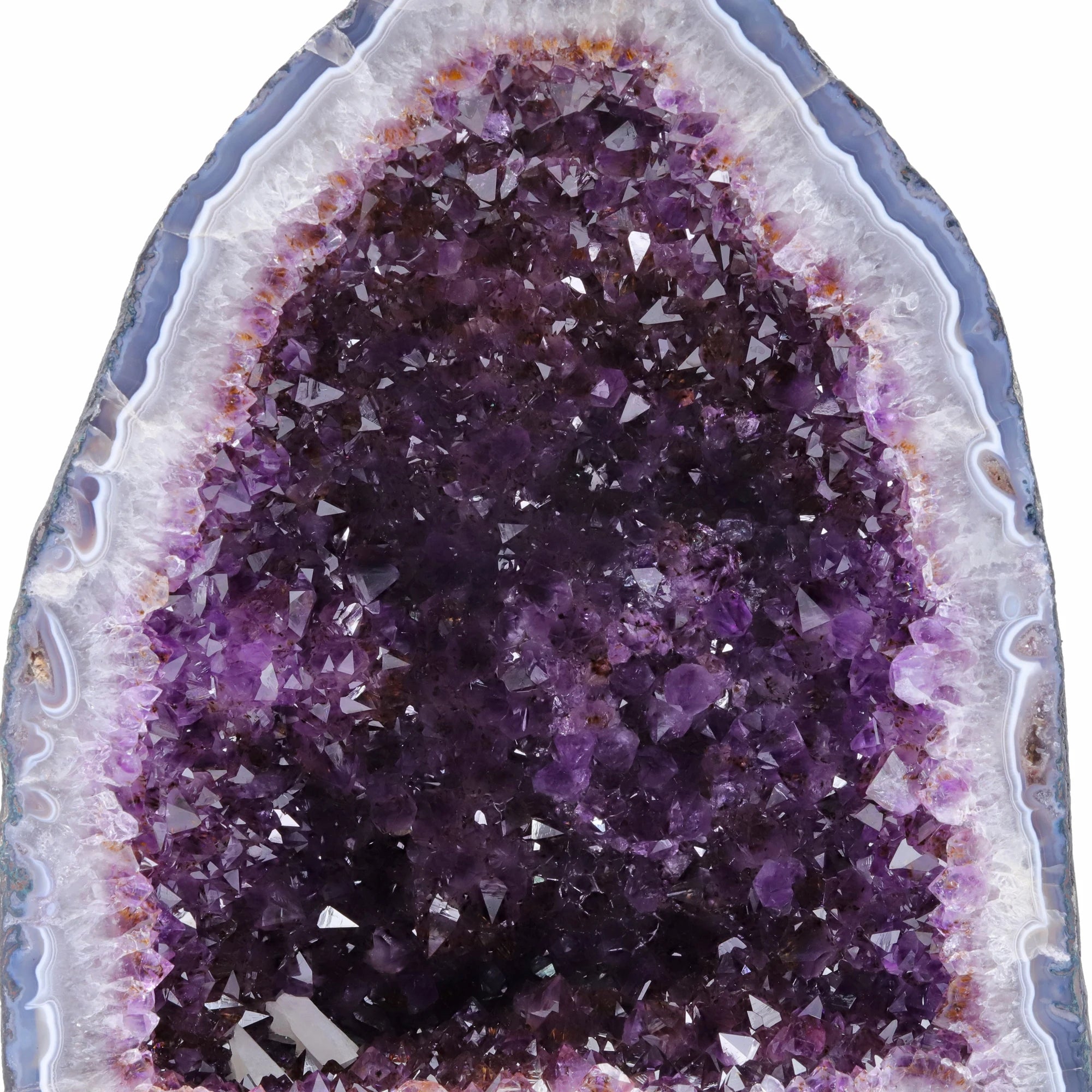 Natural Native Amethyst Cave Quartz Crystal Specimen Reiki Healing Fortune Home Office Decoration ZJD2025YILUN06