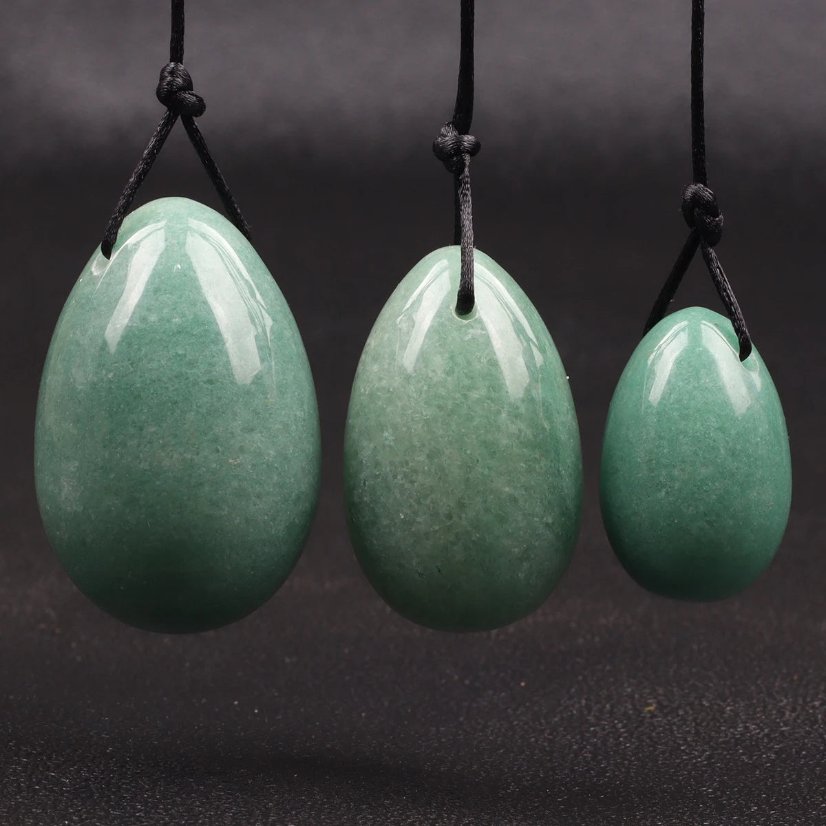 Wholesale Drill Jade Egg Set Quartz Massage Wand Crystal Stone Yoni Ball Pelvic Kegel Exercise Tool Tightening Vaginal Muscle