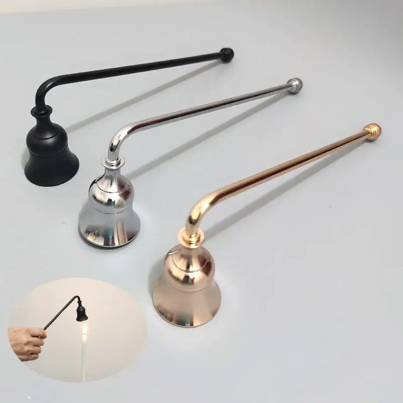 Long Handle Bell Extinguisher Accessory Wicks Out Steel Extinguish Putting Accessories Candle Damper Candle Stainless Tool