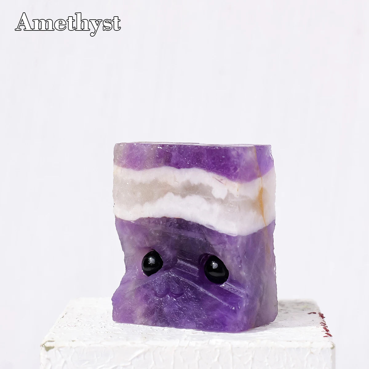 1PC Natural Crystal Raw Stone Small Pet Companion Toys Adorn Gem Crystal Jewelry Home Decor Cute Ornaments