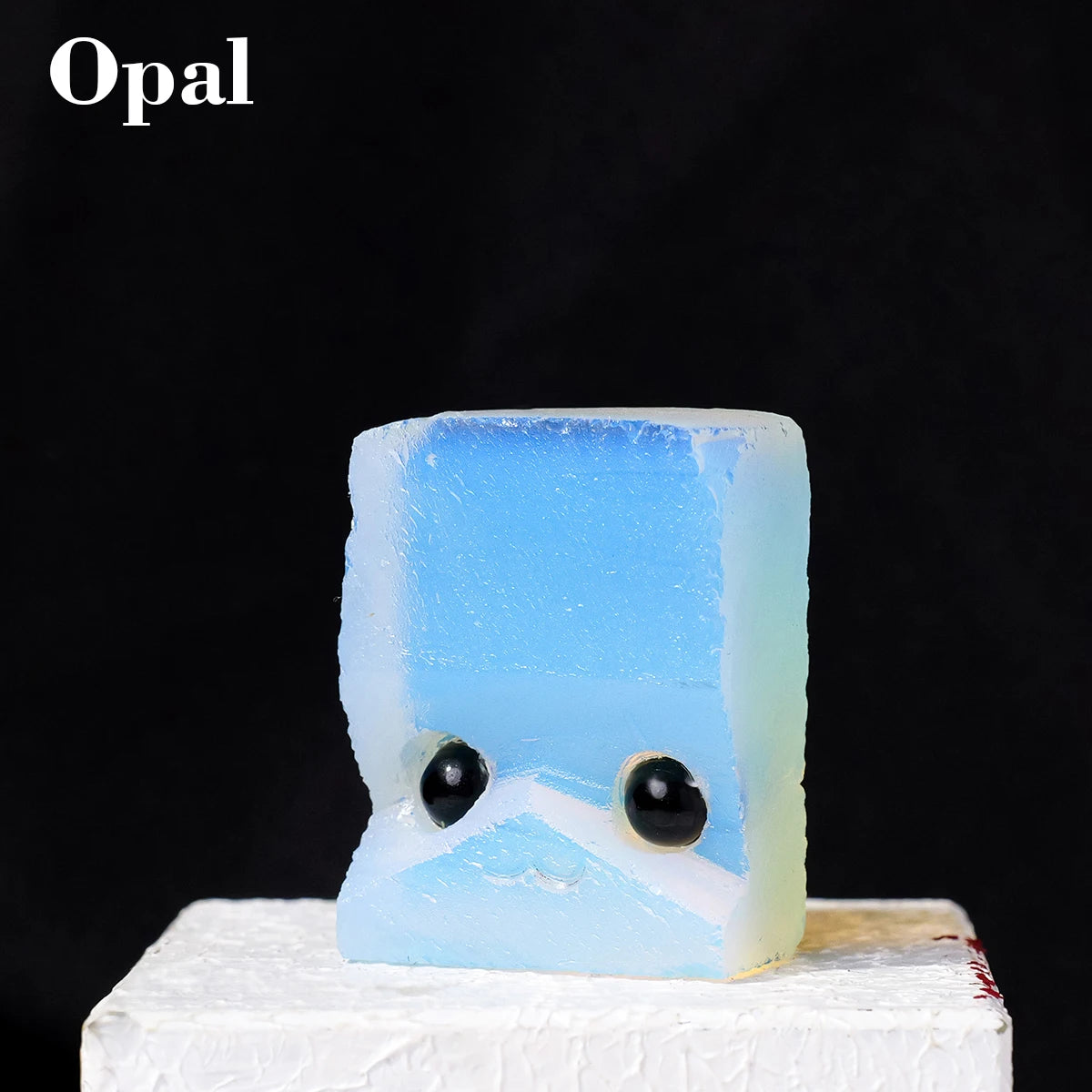 1PC Natural Crystal Raw Stone Small Pet Companion Toys Adorn Gem Crystal Jewelry Home Decor Cute Ornaments