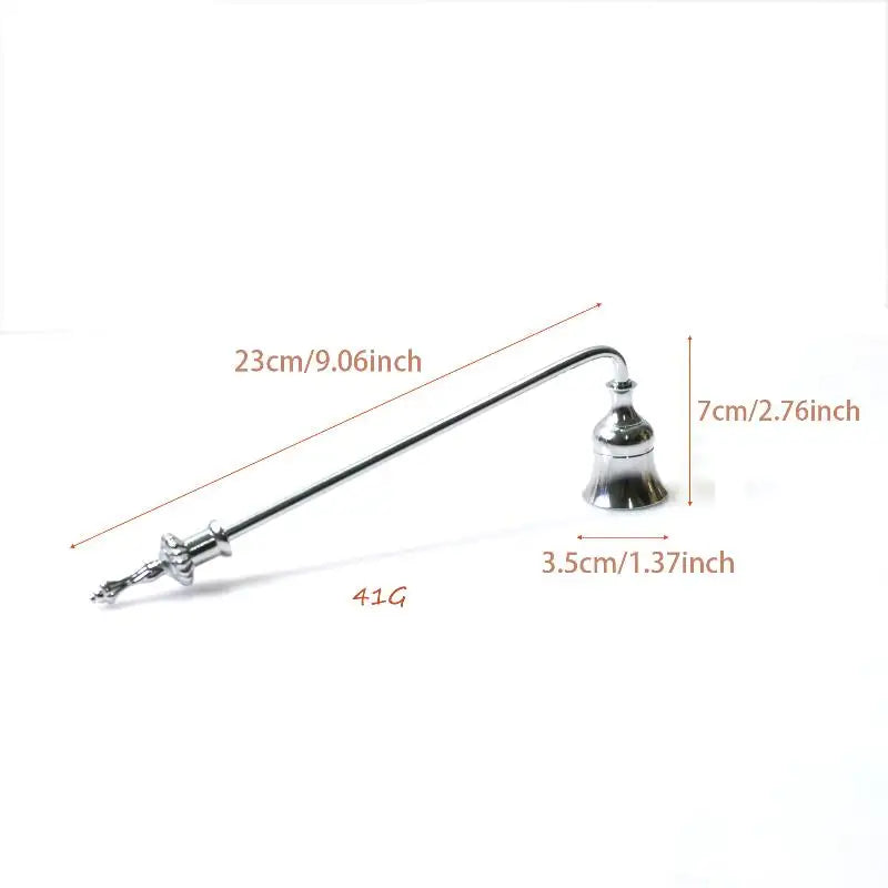 Long Handle Bell Extinguisher Accessory Wicks Out Steel Extinguish Putting Accessories Candle Damper Candle Stainless Tool