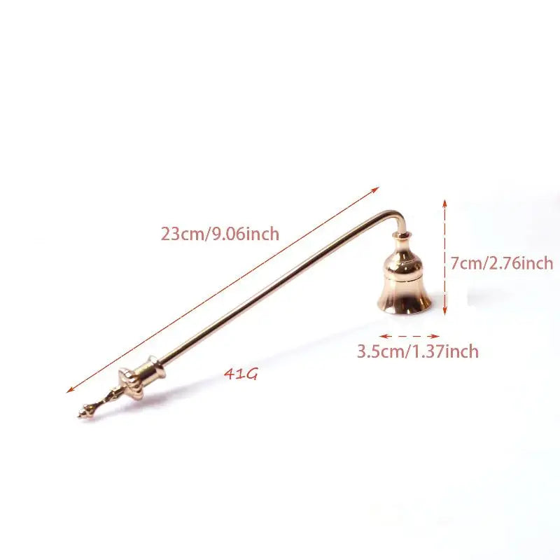 Long Handle Bell Extinguisher Accessory Wicks Out Steel Extinguish Putting Accessories Candle Damper Candle Stainless Tool