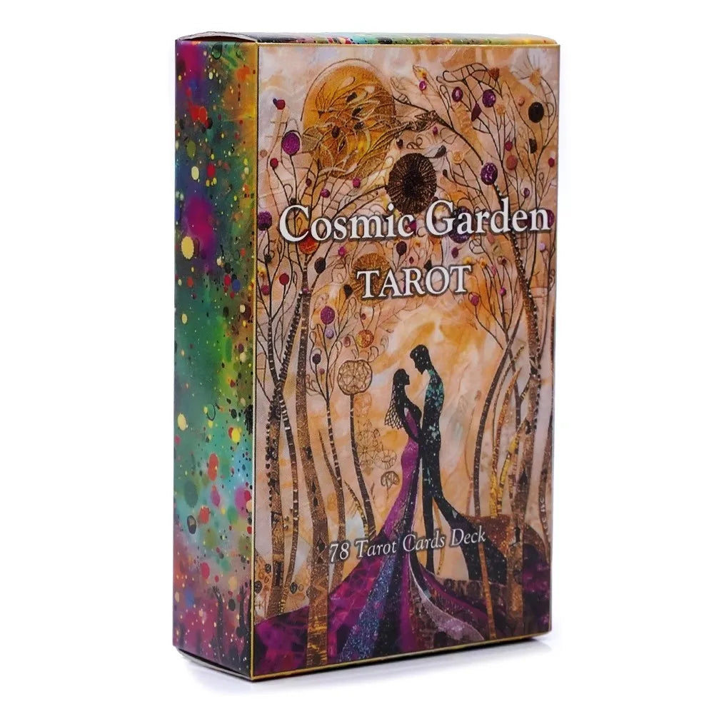 Cosmic Garden Tarot Deck 78 Unique Tarot Cards 10.3*6cm