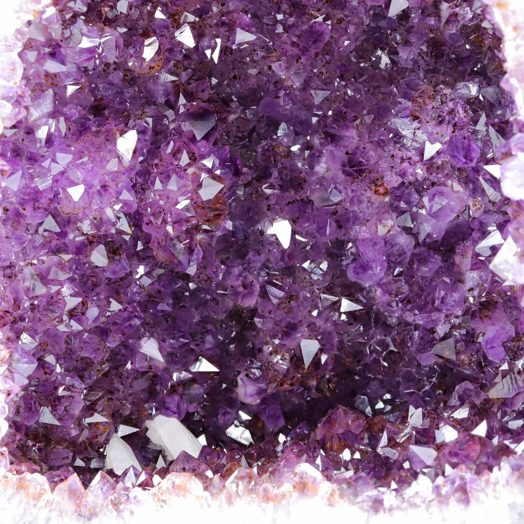 Natural Native Amethyst Cave Quartz Crystal Specimen Reiki Healing Fortune Home Office Decoration ZJD2025YILUN06