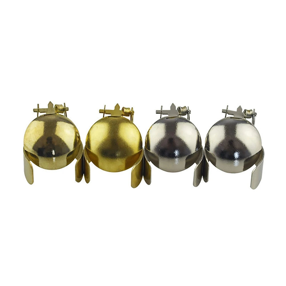 Automatic Extinguisher Candle Wick Trimmer Taper Candle Snuffer Tools Care Kit Silver and Gold Color