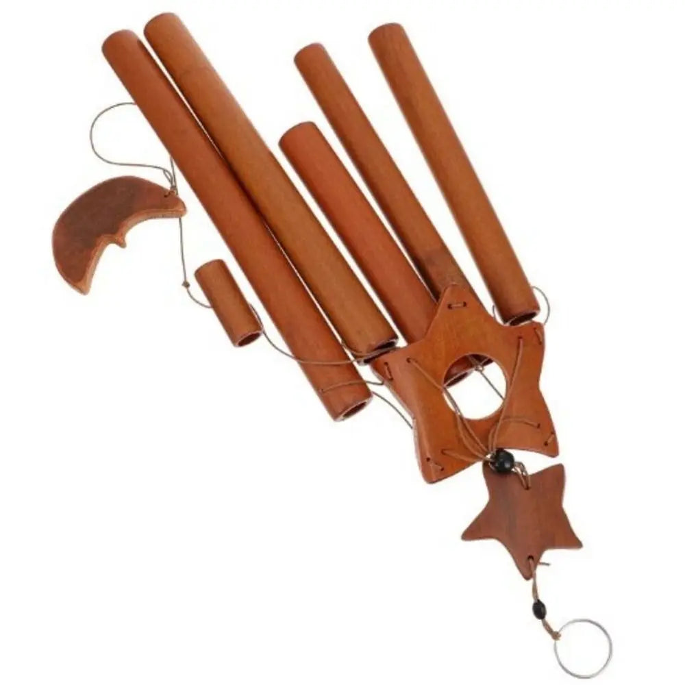 Bamboo Bamboo Wind Chimes New Handmade Pendant Bell Wind Chime Retro Crafts Gift Wall Hanging Windchimes Indoor Outdoor