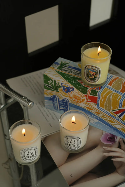 Aromatherapy Candle Natural Plant Scented Candles French Fragrance Fresh And Elegant Lasting Air Companion Aroma Gift